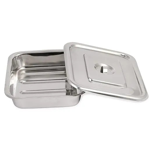Intrument Tray SS With Cover