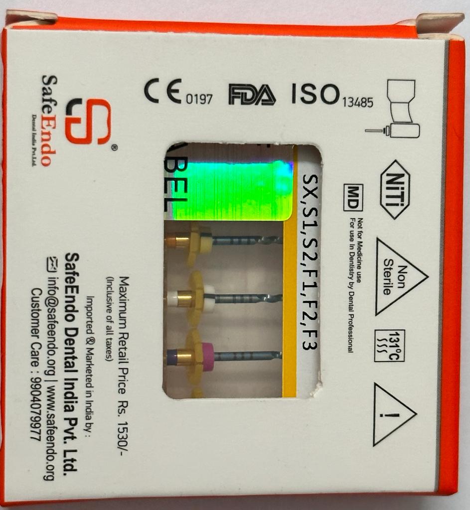 SafeEndo – Smart Files (Rotary Endodontic Instrument)
