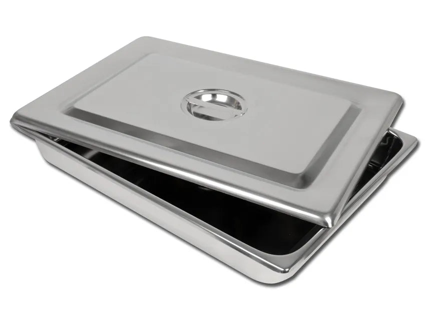 Intrument Tray SS With Cover