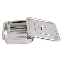Intrument Tray SS With Cover