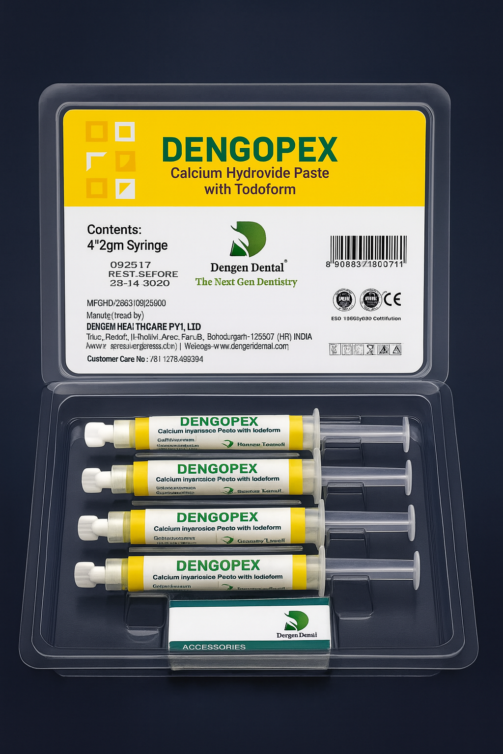 Dengopex Calcium Hydroxide With Iodoform Economy Pack