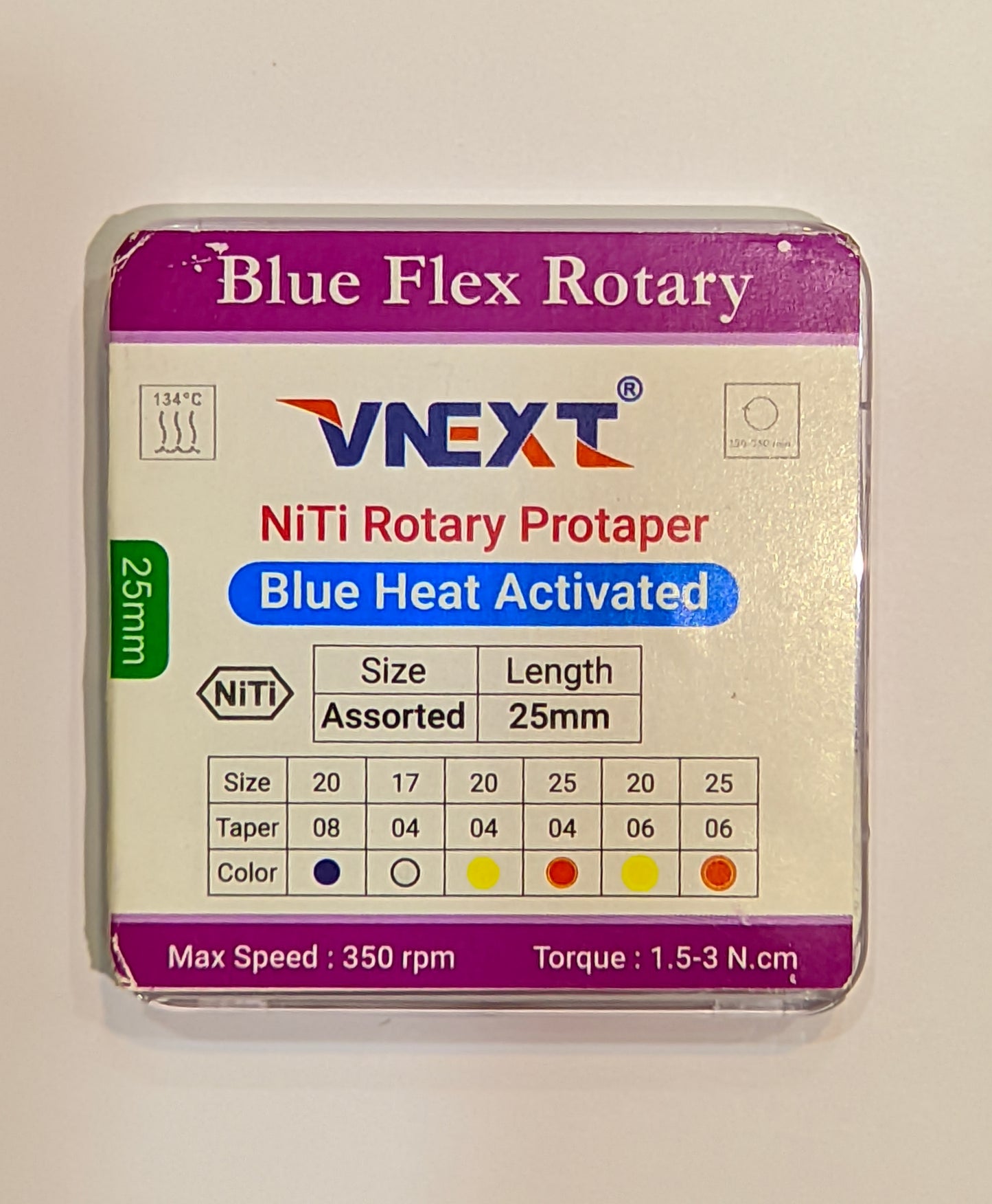 V Next Heat Treated NiTi Rotary File