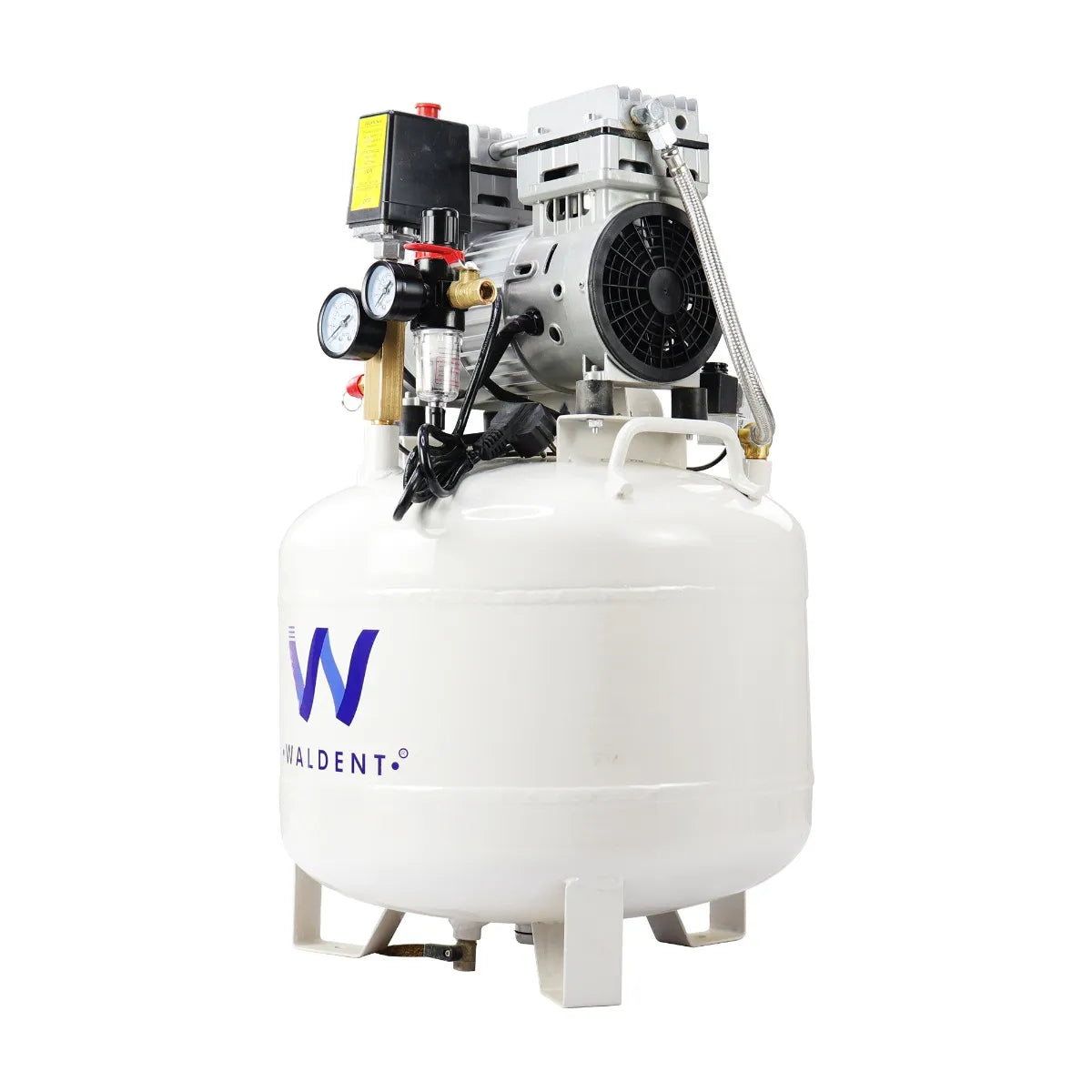 Waldent TurboX Pro Air Compressor 1.1HP- Round Tank