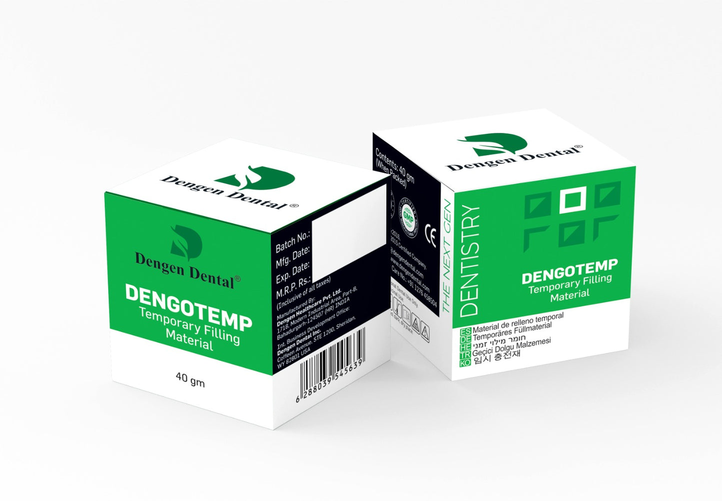 Dengotemp Temporary Filling Material 40g Dengen Dental