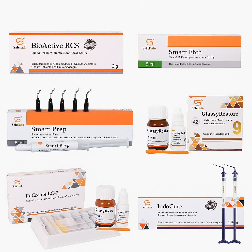 SafeEndo Ultimate Clinical Combo (Includes 7 Essential Products for Complete Endodontic & Restorative Care)
