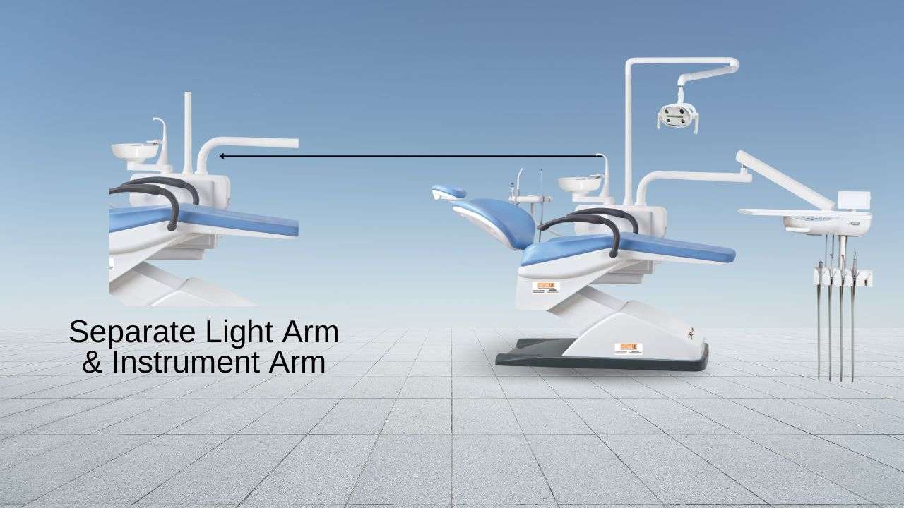Star Dental Chair by Unicorn DenMart | 5-Year Warranty