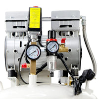 Waldent TurboX Pro Air Compressor 1.1HP- Round Tank